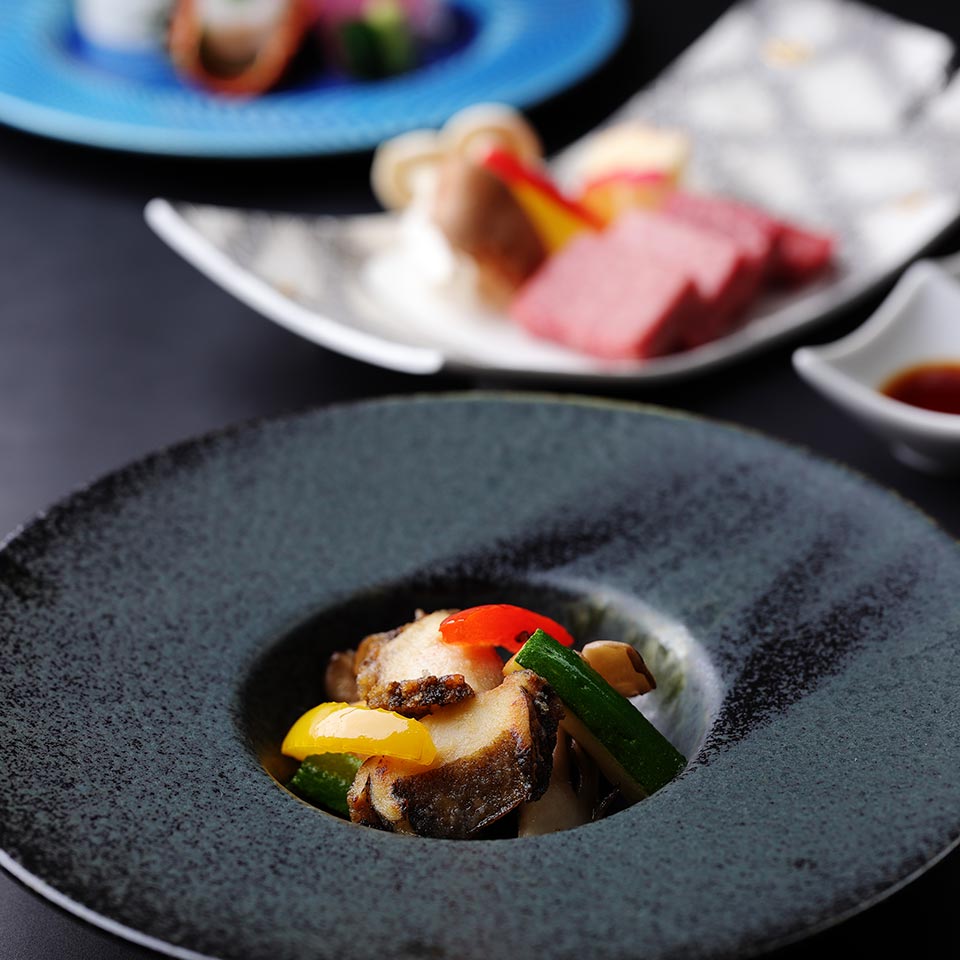 アワビのバター焼き