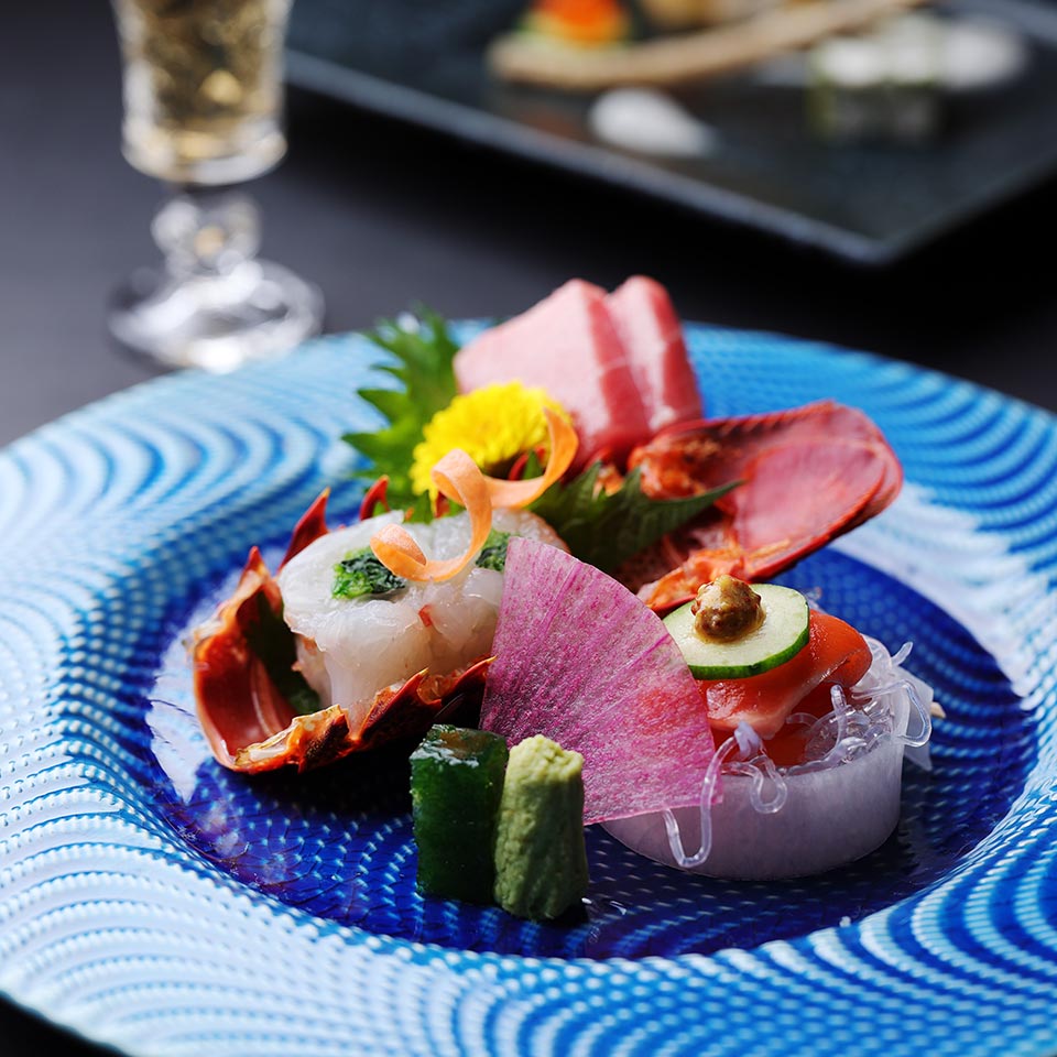 伊勢海老のお造り