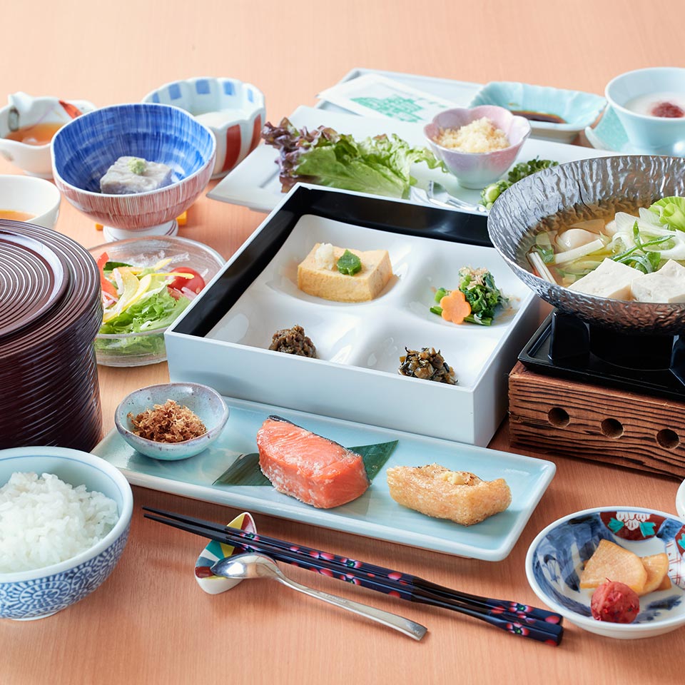 里山の朝ごはん(和朝食)